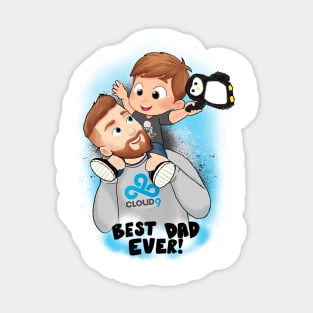 Daddy & J Sticker